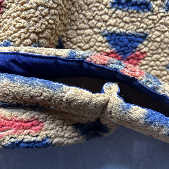 The North Face Fleece Jacket Womens Large Brown Campshire Sherpa Pullover Aztec - Picture 15 of 16